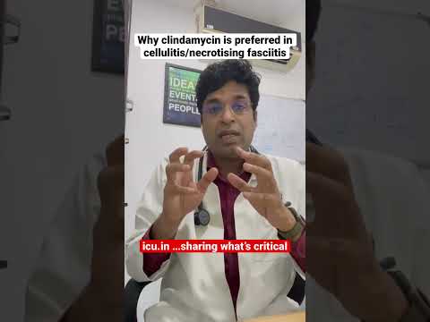 Video: Hvorfor bruke klindamycin ved nekrotiserende fasciitt?
