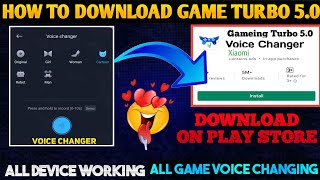 Game Turbo 5.0 Download App Link In The Description 😱💥| How To Change Voice In Free Fire🔥 And Bgmi 🌍 screenshot 4