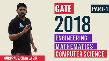 (Part-1)Computer Science Memory Based Mathematics Questions & Solution GATE 2018