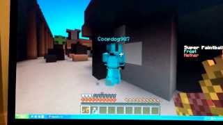 Hacker in Super Paintball in Mineplex