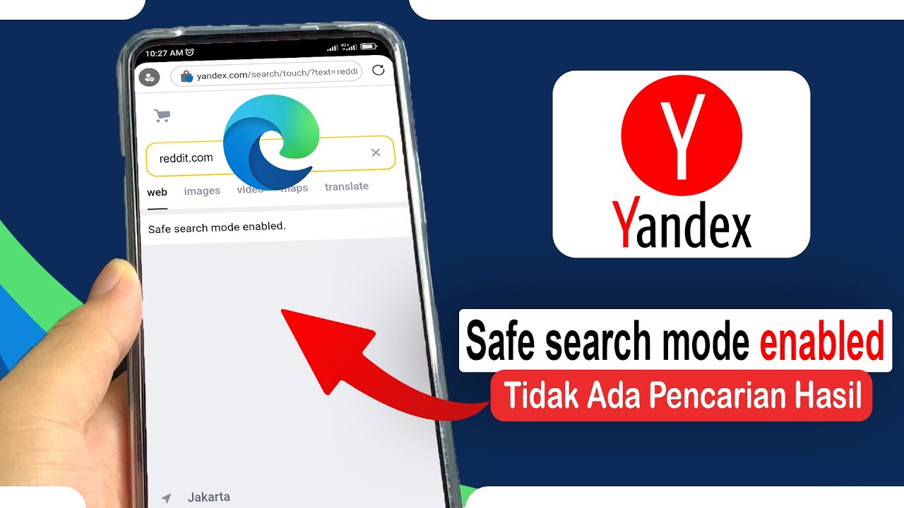 Tips Mengatasi Yandex Muncul "Safe search mode enabled" Pada Browser