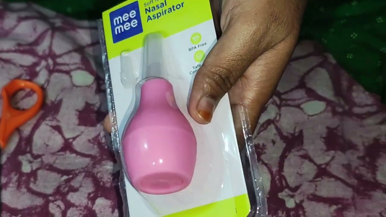 Nasal Aspirator Review|| How to Use Nasal Aspirator😷❄️🆒