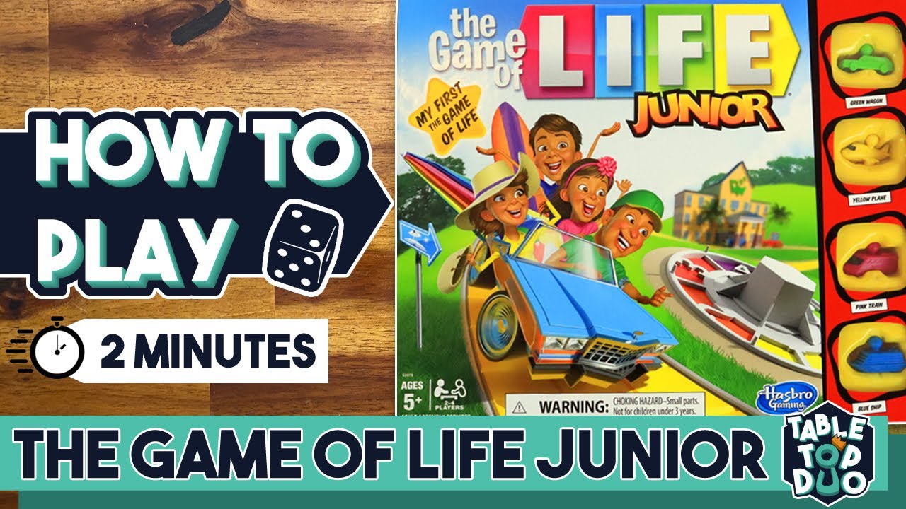 Hasbro The Game of Life Junior Board Game - E6678