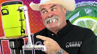 Plumbing a MARGARITA MACHINE  How to make a redneck margarita machine! PART 2