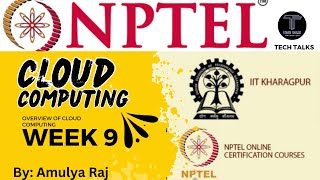 Celebrity Week 9 NPTEL Cloud Computing || By Amulya Raj Profile