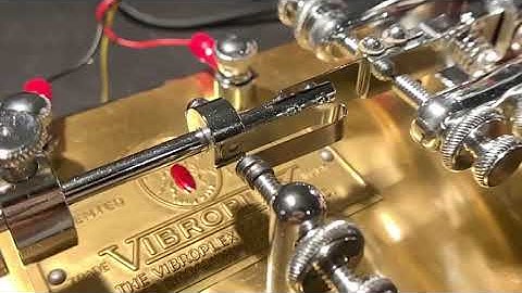 Vibroplex bug key