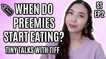 TINY TALKS WITH TIFF EP 2: Commonly Asked NICU Questions. "When Do We Start Feeding Preemies?"