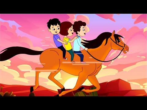 लकड़ी की काठी | Lakdi ki kathi | Popular Hindi Children Songs by Orange Kids