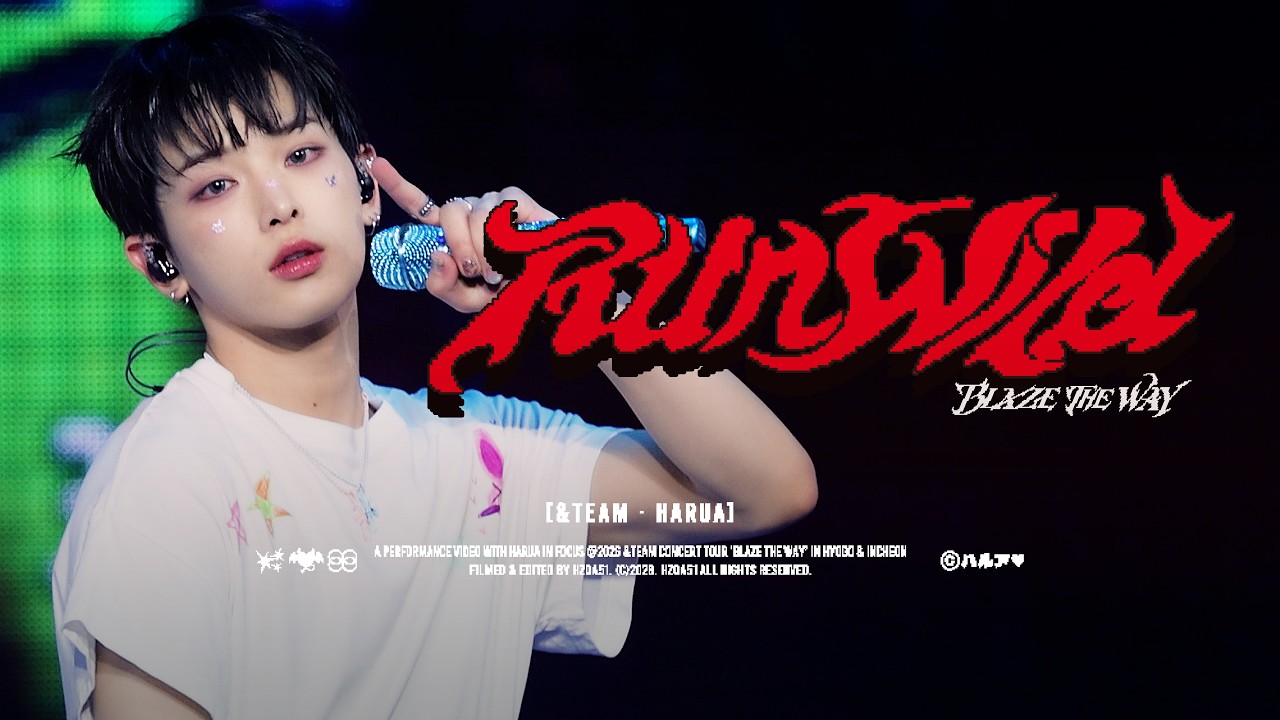4K] 'Run Wild' &TEAM 하루아 직캠 ハルア @ 2026 &TEAM CONCERT TOUR