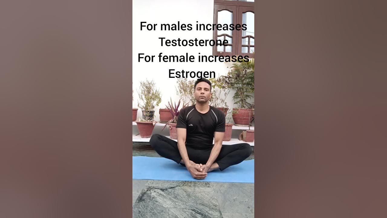 for increases testosterone in males and estrogen in females health 