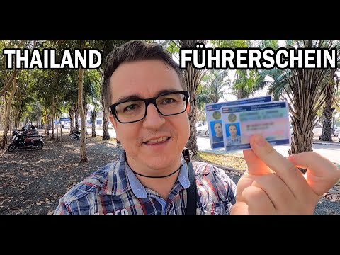 Internationalen Führerschein in thailändischen Führerschein umschreiben (Chiang Mai Thailand)