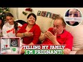 Telling My Family I'm PREGNANT!