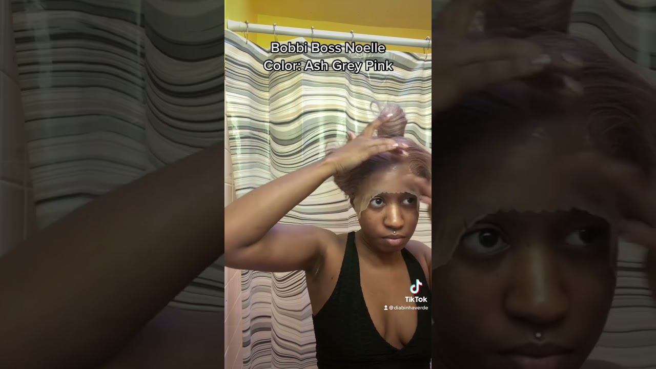 Install of Bobbi Boss Noelle in the color Ash Grey Pink 