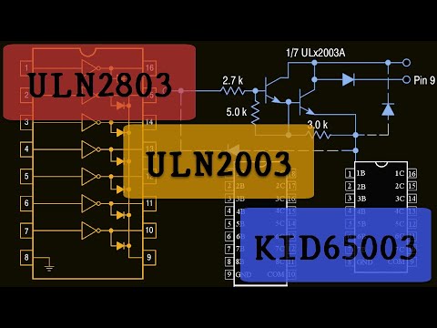 พื้นฐานการซ่อมบอร์ด #7.3 รู้จักกับ...IC ขับโหลด ULN2003 KID65003