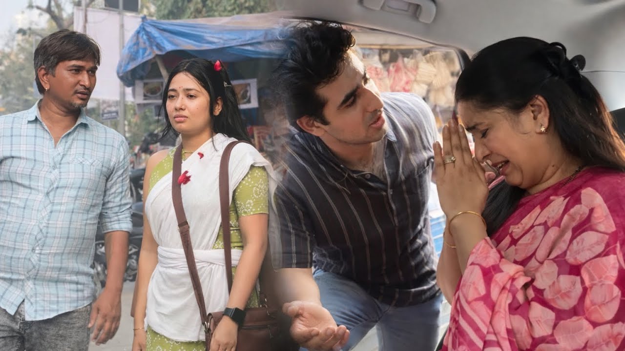 Paras and Pragya ( love story ) mummy  ko convince kar liya . #aaravmavi #chaltephirte 