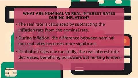 What Are Nominal Vs Real Interest Rates During Inflation? - Inflation Insight Channel