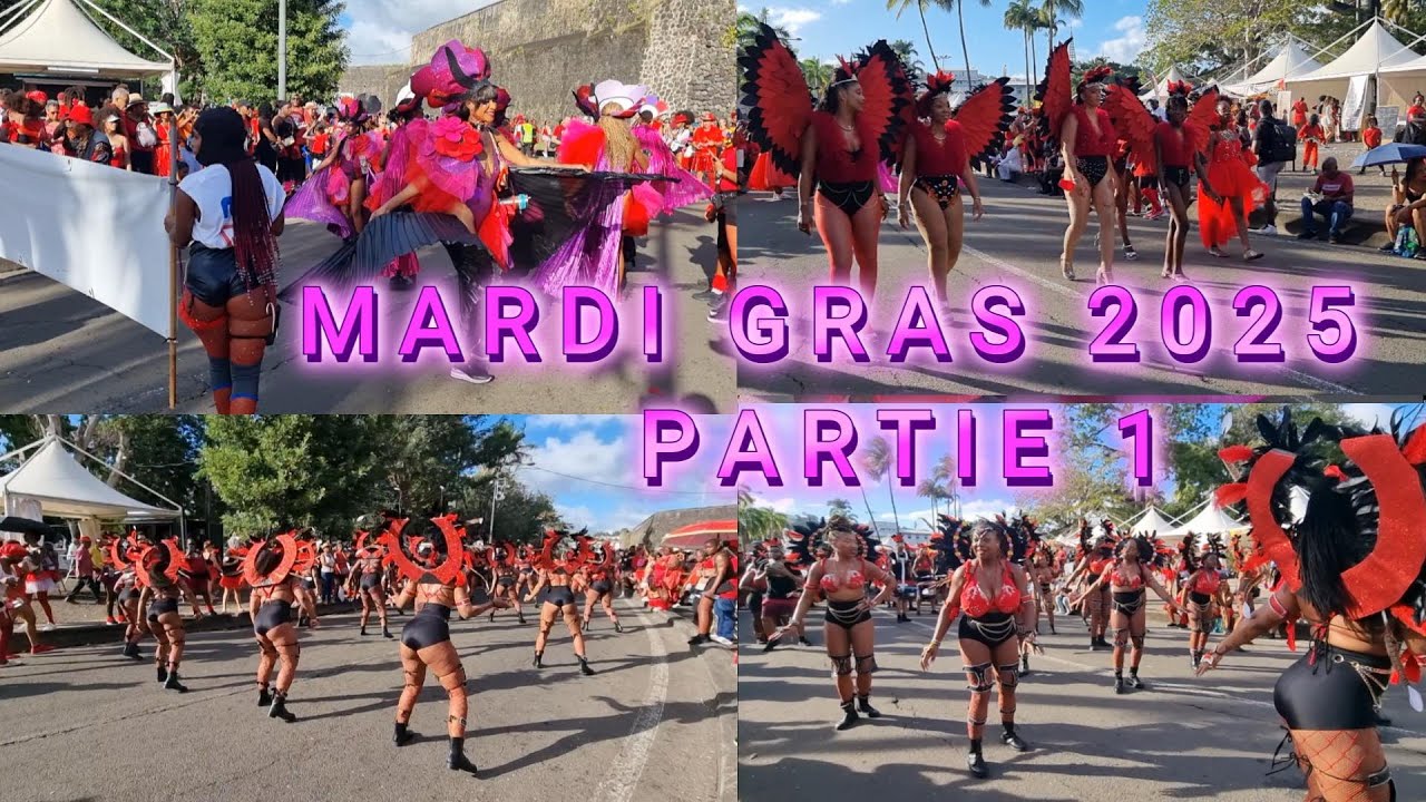 Découvrez l'incroyable Mardi Gras en Martinique ! Partie 1