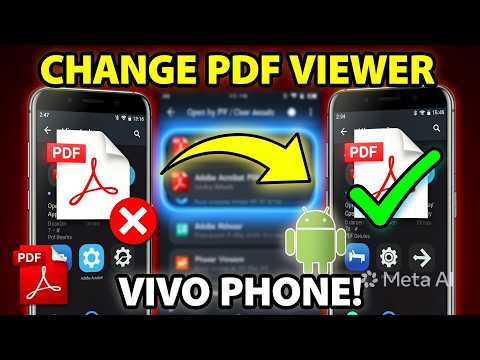 How to Change Default PDF Viewer in Vivo