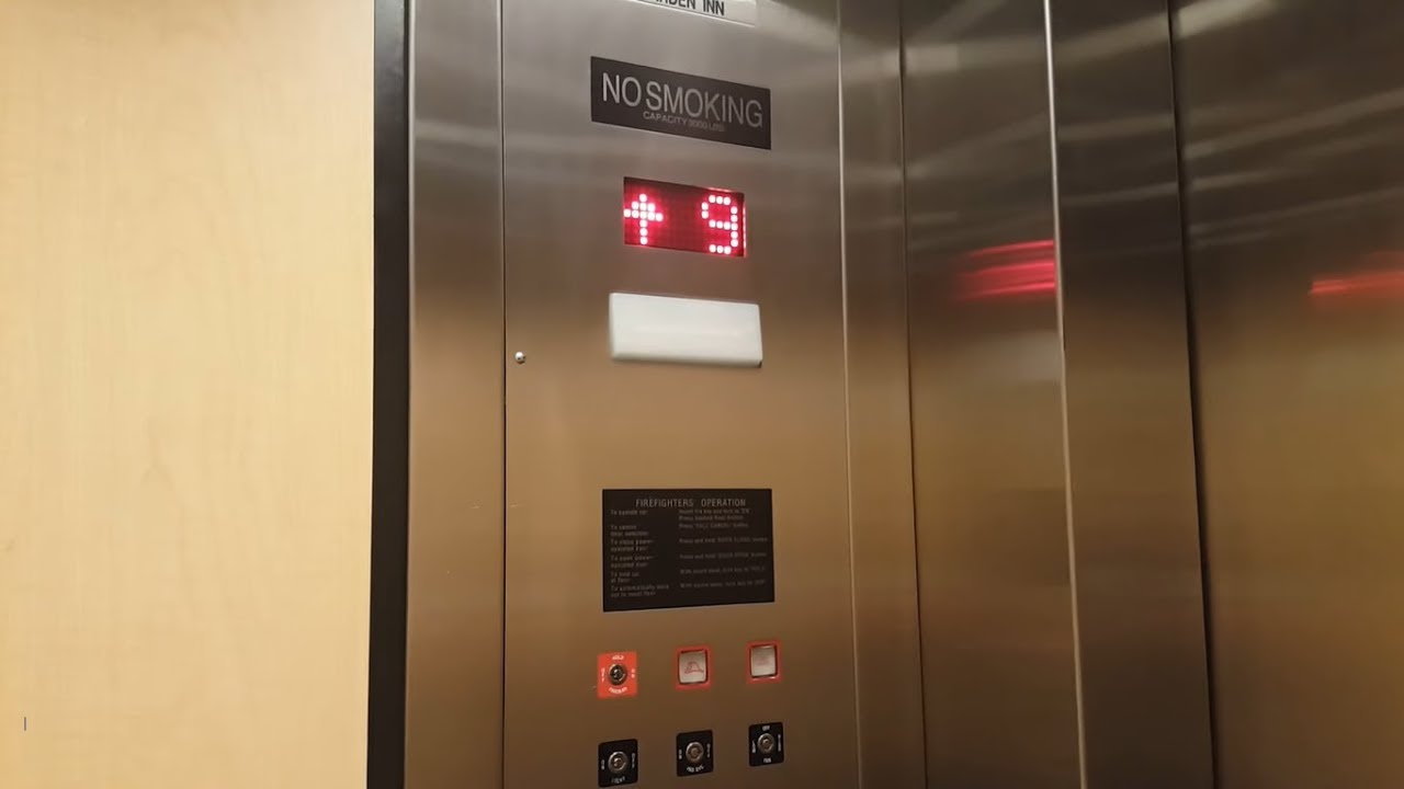 Mei Hydraulic Elevator Hilton Garden Inn Mankato Mn Youtube