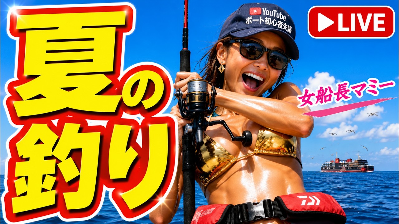 【なぶら】夏のタイラバ・ジギングとタコ釣り #女船長 #タコ
