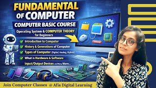 Fundamentals of Computer | Computer Basics Course | Operating System &amp; Computer Theory for Beginners