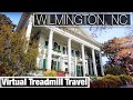 Wilmington North Carolina Downtown Walking Tour - City Walks - Treadmill Walking Scenery - 4k
