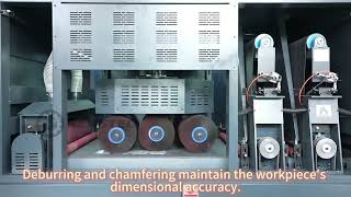 Precision CNC Chamfering Machine for Metal Parts | High-Speed Deburring & Edge Rounding