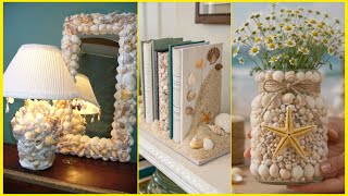 Turning Trash into Treasure:DIY Seashell Jar Upcycle|Stop Throwing Old Jars Make These Cute Seashell