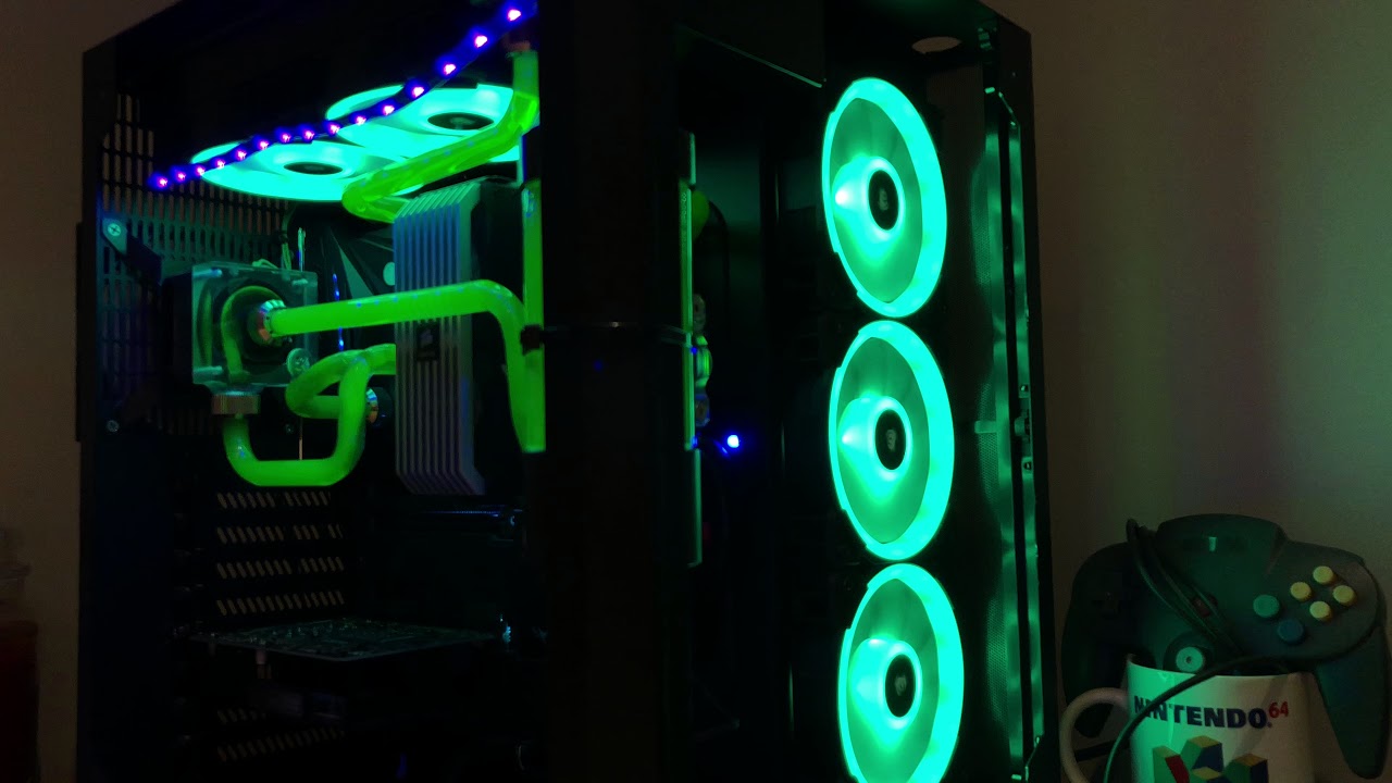 Corsair LL120 fans - YouTube