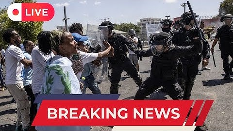 Israeli police clash with Eritrean asylum seekers in Tel Aviv - World News