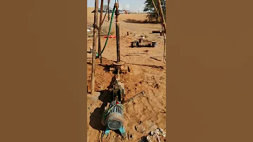 حفر ابار مياه حفار صغير يشتغل على كهرباء 