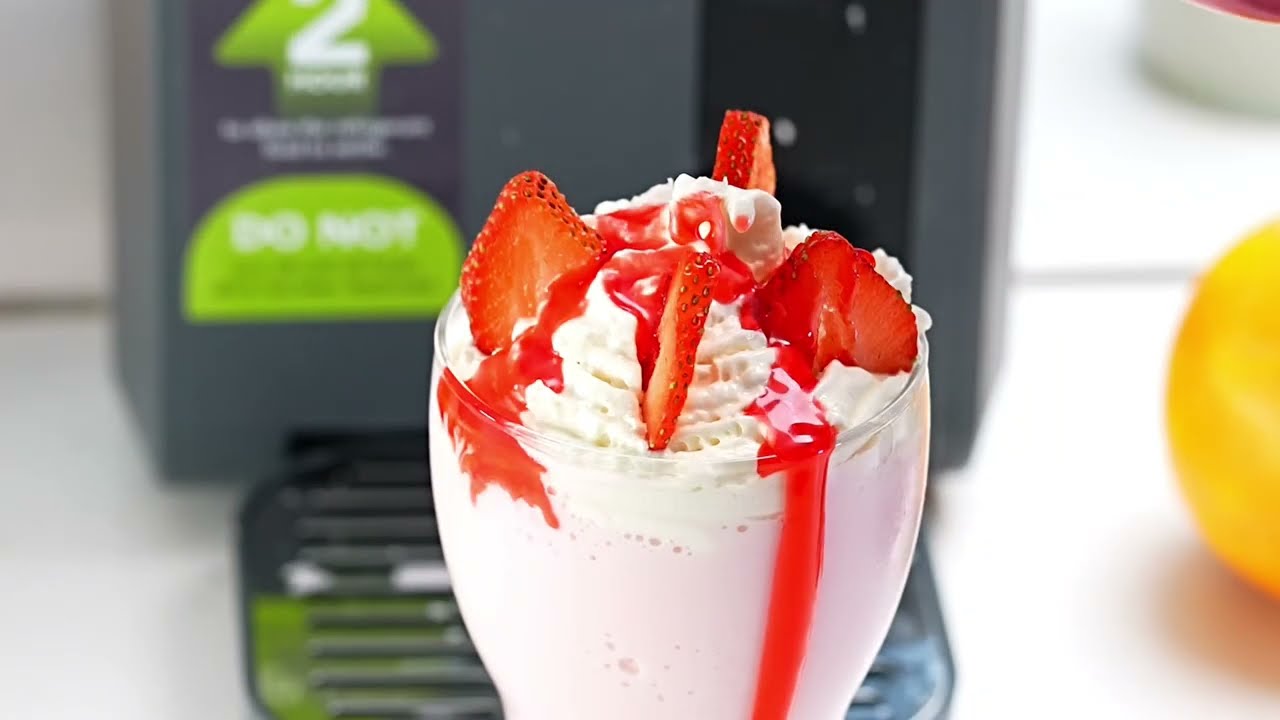 🍓🍧Enjoy Your Inoviva Homemade Strawberry Slushie!