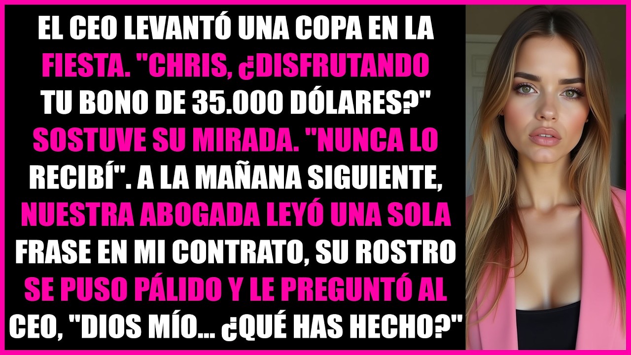 El CEO presumió mi bono impago de 35K, así que activé una auditoría