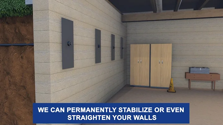 Stabilize and Straighten Basement Walls Permanently.