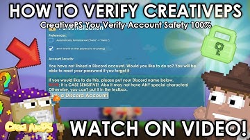 How to Get Verify CreativePS - Growtopia Private Server | CreativePS ✅