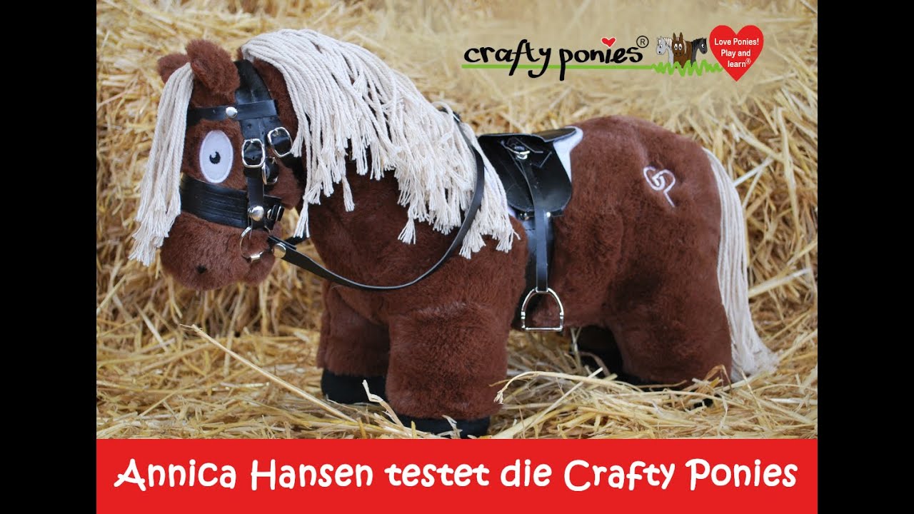 Kostenlose Reitstunden! Crafty Ponies Plüschpferde Annica Hansen Kuschelpferde und Accessoires