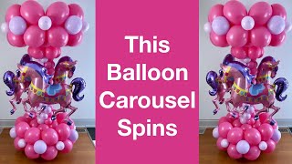 Rotating Balloon Carousel