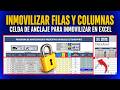 🔒 INMOVILIZAR FILAS Y COLUMNAS EN EXCEL | El Truco PRO 💡 Celda de Anclaje que Nadie Te Explica