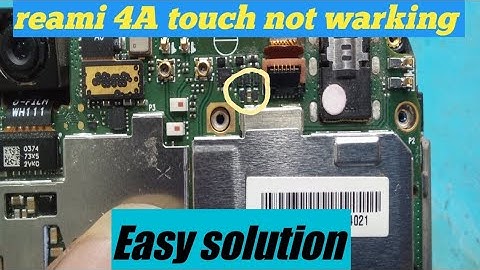 Mi 4A Touch not working problem