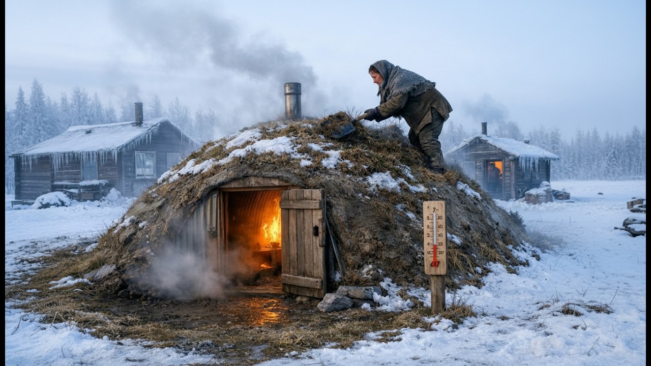 They Ridiculed the Earthen Mound Over Her Quonset — It Held 47° When Surface Cabins Hit Below Zero
