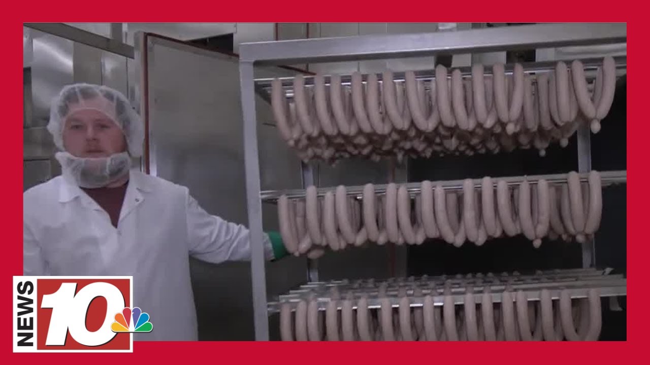 Zweigle’s hot dog factory in Rochester then and now