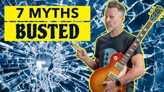 7 Guitar Myths Busted- Unveiling the Truth for Beginners