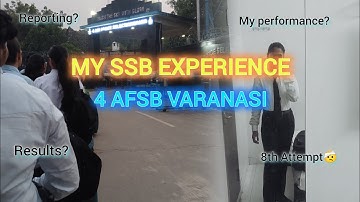 Detailed AFSB Experience and Results||4 AFSB  Varanasi|| AFCAT 2 2025#ssb#afsb 