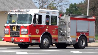 Philadelphia Fire Department Engine 41 Responding