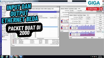 Input dan Output Internet Mikrotik tidak Seimbang