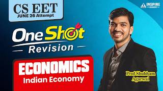 Cseet Economics Revision | Indian Economy | June/Oct 26 exam | Prof Shubham Agarwal