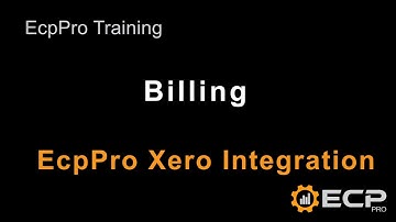 EcpPro Billing Module with Xero