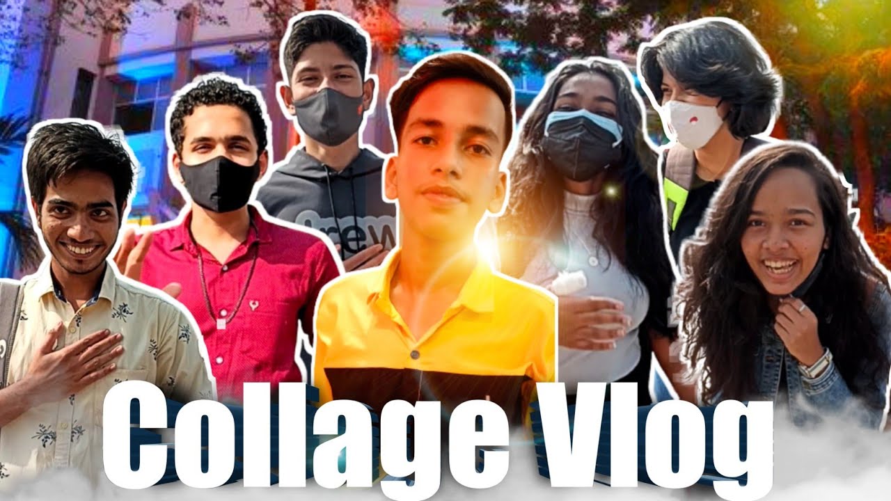 "MY FIRST VLOG " IN RUIA COLLAGE . 📱|| collage Vlog ||