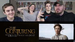 Conjuring 3 - The Devil Made Me Do It Trailer Reaction By Geeks Amusing