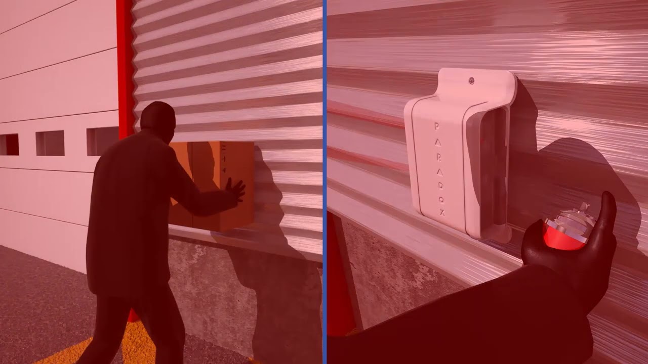 NV780M Detección PIR Paradox